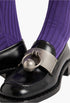 Black - Brushed Leather Loafers With Metal Details - GLAM MODA